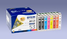 セイコーエプソン PX-G5300用インクカートリッジ 8色パック IC8CL53