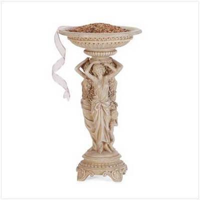 ALABASTER BIRDFEEDER
