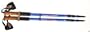 Pair of Pace Maker Trekking Poles with small disks and vulcanized rubber feet