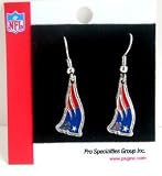 NEW ENGLAND PATRIOTS EARRINGS - NEW - STAINLESS STEEL