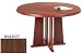42 Inch Round Table Walnut Finish