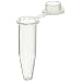 Chemglass CLS-3618-02G 0.5mL PCR Reaction Tube, with Flat Cap, Green (Case of 1000)