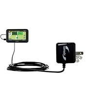 Gomadic High Output Home Wall AC Charger for the Magellan Roadmate 5230 / 5220 T LM with Power Sleep technology - Intelligently designed with Gomadic TipExchange