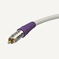 Blue Jeans Cable LC-1 Double-Shielded Low Capacitance Subwoofer Cable, 35 foot, White