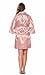 Rhinestone Mother of The Bride Robe for Women Women's Satin Kimonoe for Bridesmaid and Bride Wedding Party