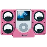 i.Sound Portable Speakers & Dock 4x - Pink (DGUN-174 )