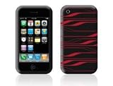 SILICON SLEEVE WITH LASER ETCHING BLACK/RED