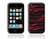 Electronics : SILICON SLEEVE WITH LASER ETCHING BLACK/RED