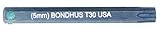 Bondhus 32030 T30 ProHold Socket Star Bit, 2' [並行輸入品]