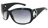 Christian Dior Sunglasses - Dior Design 1 / Frame: Shiny Black Lens: Gray Gradient
