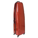 Hard Sided Golf Travel Cover in Red