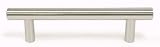 Top Knobs, Bar Pulls - M429A, Hopewell Bar Pull 3  CC in Brushed Satin Nickel