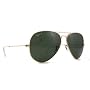 Ray Ban RB3025 Aviator Sunglasses - The Original Large Metal Aviator