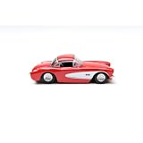 10Vox Tracksters 1957 Chevy Corvette - Red with White