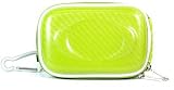 Green Slim Camera Case for Panasonic Lumix DMC Series + Screen Protector Kit + Cloth, Candy Green