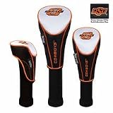 Oklahoma State Cowboys Nylon Golf Club Headcover (Set of 3)