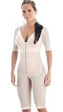 Ann Michell Zip Front Above the Knee Body Briefer Style 1020
