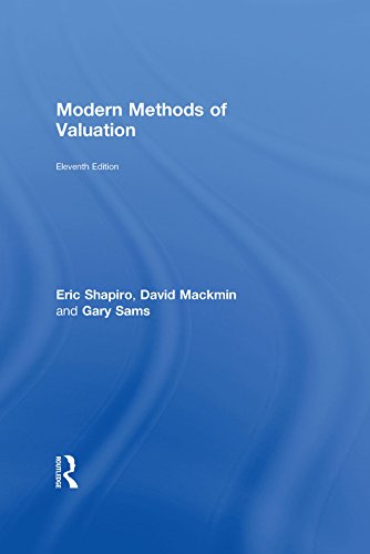 Modern Methods of Valuation