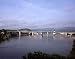 Across the Chief John Ross (Market Street) Bridge in Chattanooga, Tennessee - Lovely 16"x20" Photographic Print by Carol M. Highsmith
