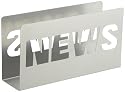 PT PT0024SI Zeitungsst&auml;nder News Metall silber