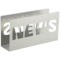 PT PT0024SI Zeitungsst�nder News Metall silber