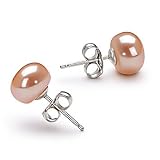 Pink 7-8mm AA Freshwater Pearl Earring Set