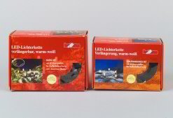 Hellum 555042 LED-Energiespar Lichterkette System Profi Verl&auml;ngerungs-Set, warm-wei&szlig; 80-te Preisvergleich