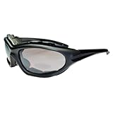 Powersports G89 Motorcycle Ski Padded Sunglasses/Goggles