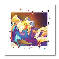 Woman Thermal Imaging - 8x8 Iron On Heat Transfer For White Material