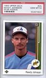 1989 Randy Johnson Upper Deck Baseball MLB Rookie Cards - Professionally Graded a PSA 10 (New York Yankees and Arizona Diamondbacks)