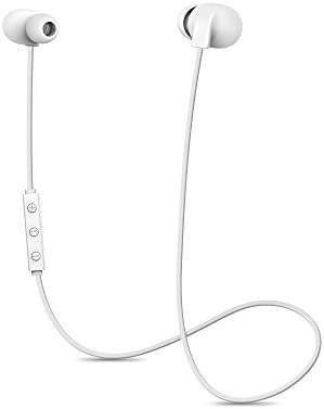 NMPB H1 Wireless Bluetooth Headphones Noise Cancelling Sweatproof Headset with Mic-White