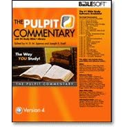 PC Study Bible Library 4 The Pulpit Commentary by 