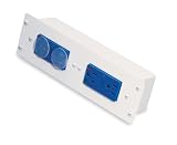Double Duplex AC Power Module with Surge Protection, White, 47605-DP