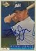 Ryan Jones, Medicine Hat Blue Jays - Blue Jays Affiliate, 1994 Fleer Excel Autographed Card