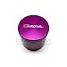 Cosmic Case 4 Piece Aluminum Colored Herb Grinder Purple Mini 38mm
