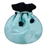 Silk Bag - with contrasting velvet top--for infinite uses