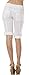 Helium London Womens Stretch Poplin Cargo Capri With Drawstring Waist