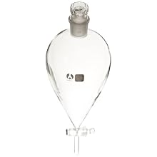 American Educational Bomex Glass Conical Separatory Funnel, 1000mm Capacity