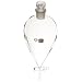 American Educational Bomex Glass Conical Separatory Funnel, 1000mm Capacity