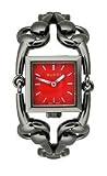 Gucci Signoria Black PVD Steel Red Dial Women's Watch #YA116311