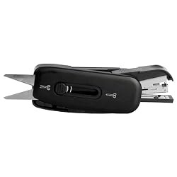 5 in 1 Office Multi Accessory (Stapler, Calculator, Scissors, Tape Measure, Storage)