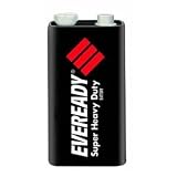 Eveready Heavy Duty 1222BP 9-Volt Battery
