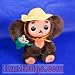 Cheburashka Plush Toy with Hat