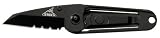 Gerber 45898 Ridge Knife, Serrated Edge, Black