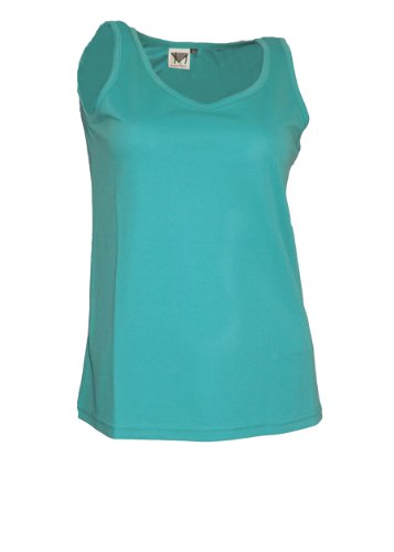maier sports Damen Top, caribbean sea, 42
