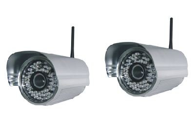 2 Pack- Foscam FI8905W 6mm lens Outdoor Wireless IP Camera With IR CUT, Better Outdoor Images. Upgraded Version.- Silver
