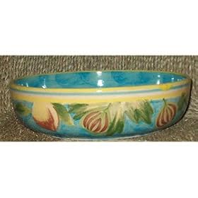 Le Souk Ceramique Frutta Wide Pasta Bowl 12x4-in. by Le Souk Ceramique