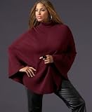INC International Concepts Plus Size Turtleneck Poncho