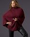 INC International Concepts® Plus Size Turtleneck Poncho