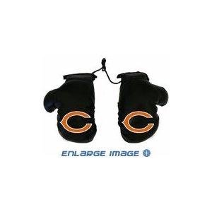 Rearview Mirror Mini Boxing Gloves - NFL Football - Chicago Bears